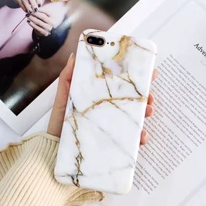 Rubber IPhone 6 7 X Marble Cases